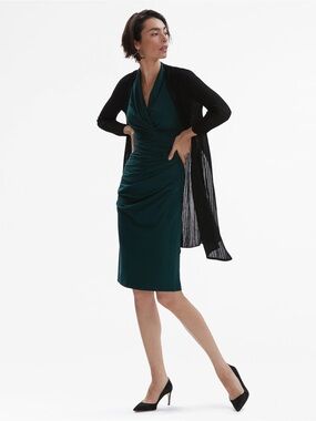 MM Lafleur Graham Kimono Ribbed Open-Front Cardigan